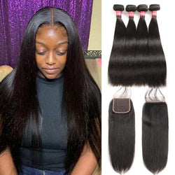 Silky straight natural color 100% human